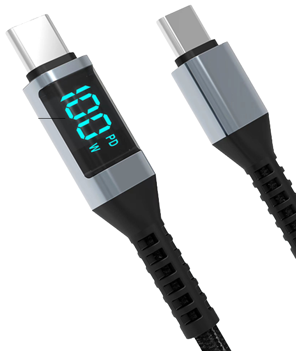الشاشة الرقمية تعرض 100W PD