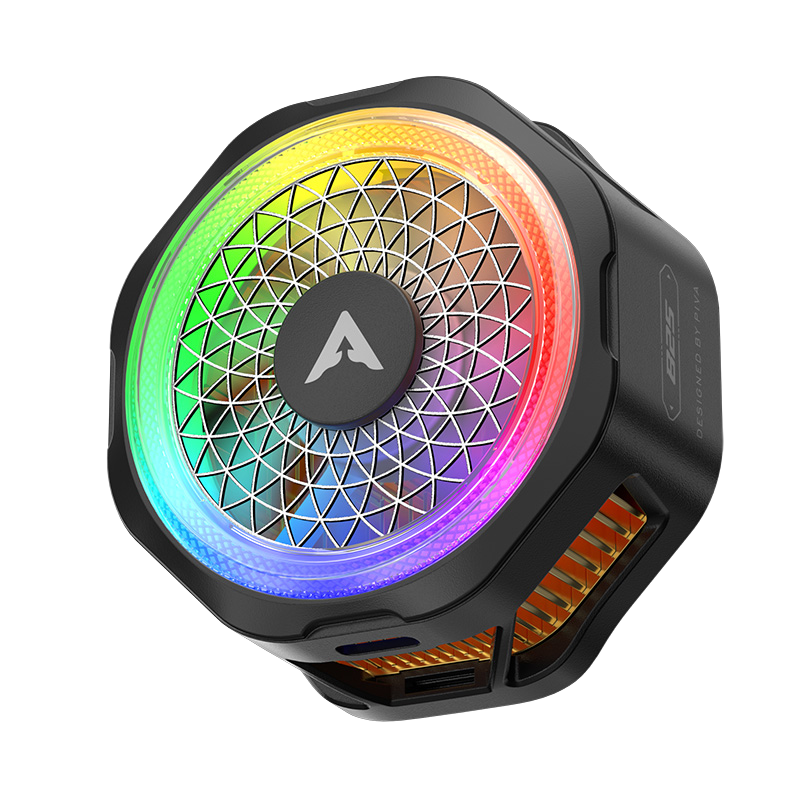PIVA B25 · GOLD CORE — فريز شبه موصل بإضاءة RGB